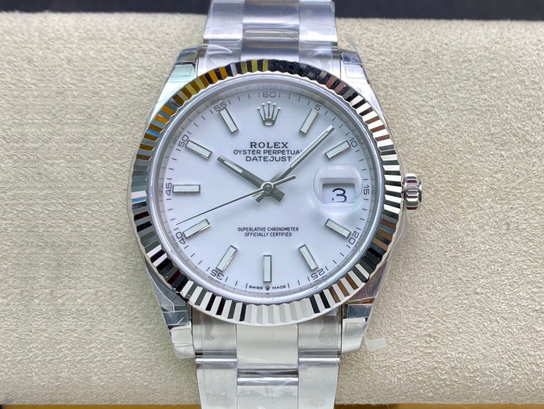 Best Replica Replica Rolex Datejust M126334-0009 1:1 Best Edition VS Factory Stainless Steel - Colareps