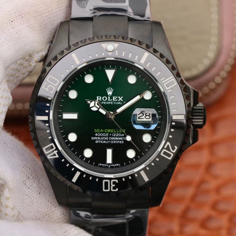 Best Replica Replica Rolex Sea-Dweller Deepsea 11666001 1:1 V2 Best Edition Swiss ETA2836 Superlumed dial - Colareps
