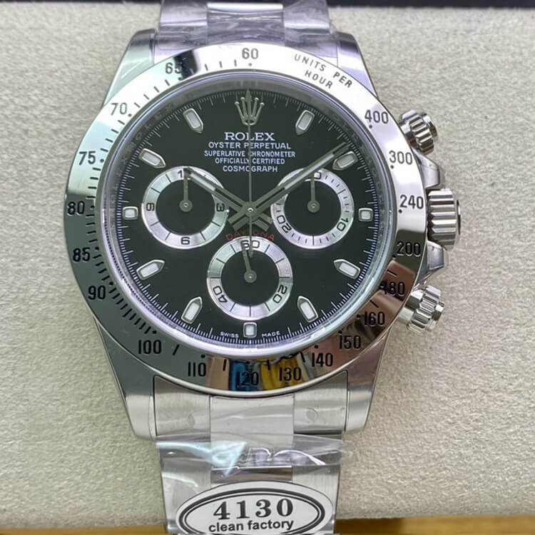 Best Replica Replica Rolex Cosmograph Daytona 116520 1:1 Best Edition Clean Factory Stainless Steel - Colareps