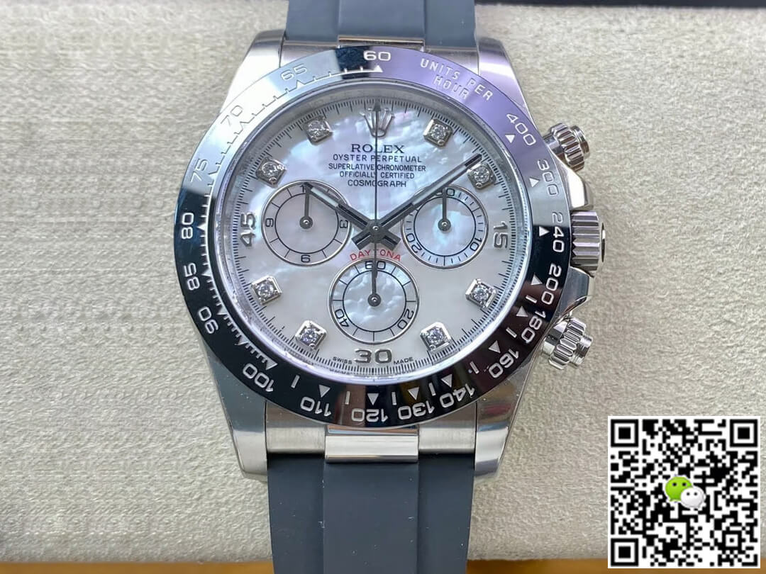 Best Replica Replica Rolex Cosmograph Daytona M116519LN-0026 1:1 Best Edition Clean Factory Rubber Strap - Colareps