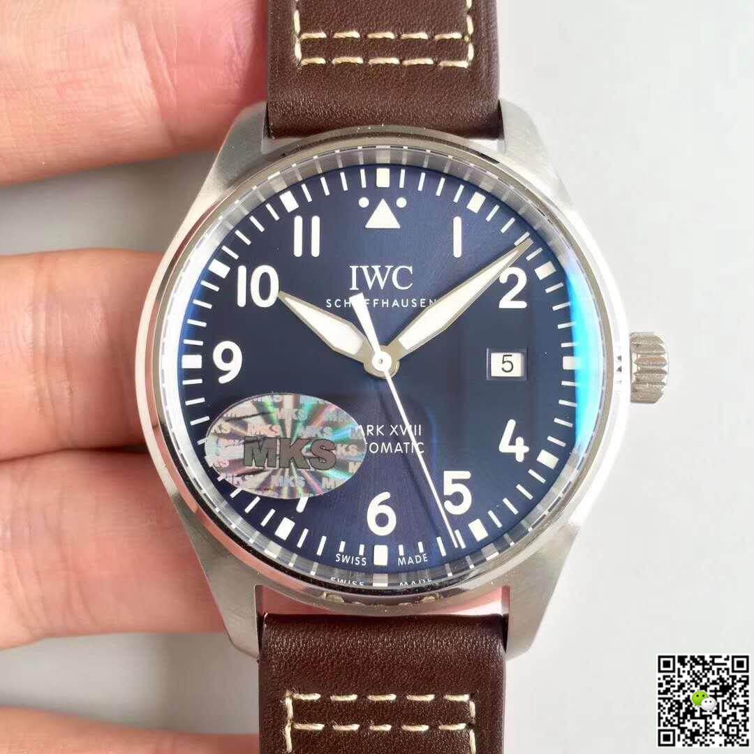 Best Replica Replica IWC Pilot Mark XVIII IW327004 MKS Factory Mechanical Watches 1:1 Best Edition Swiss ETA2892 - Colareps