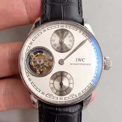 Best Replica IWC Replica Portuguese IW544601 YL Factory 1:1 Best Edition Swiss Tourbillon White Dial - Colareps