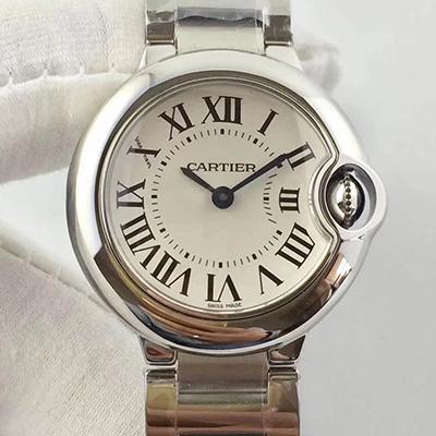 Best Replica Replica Ballon Bleu De Cartier 28 W69010Z4 V6 Factory 1:1 Best Edition Swiss Ronda Quartz - Colareps