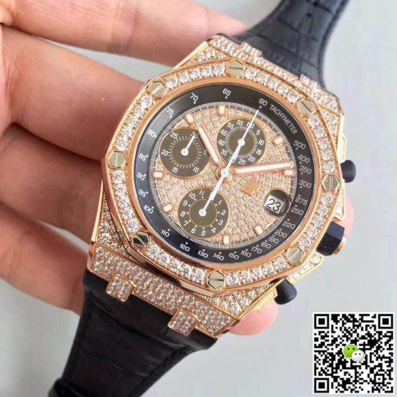Best Replica Replica Audemars Piguet Royal Oak Offshore 26067OR.ZZ.D002CR.01 JF Factory 1:1 Best Edition Swiss ETA7750 - Colareps