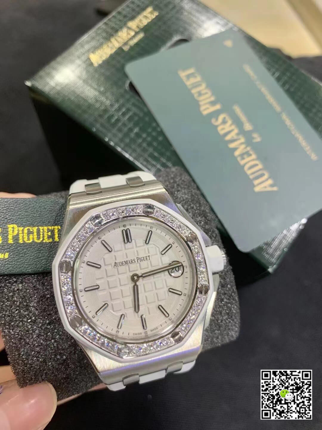 Best Replica Replica Audemars Piguet Royal Oak Offshore 67540SK.ZZ.A010CA.01 1:1 Best Edition White Dial - Colareps
