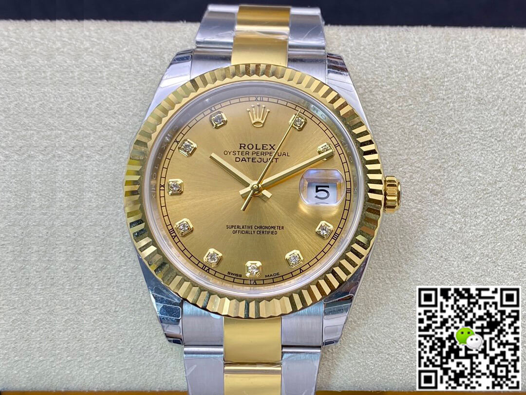 Best Replica Replica Rolex Datejust M126333-0011 1:1 Best Edition EW Factory Champagne Dial - Colareps