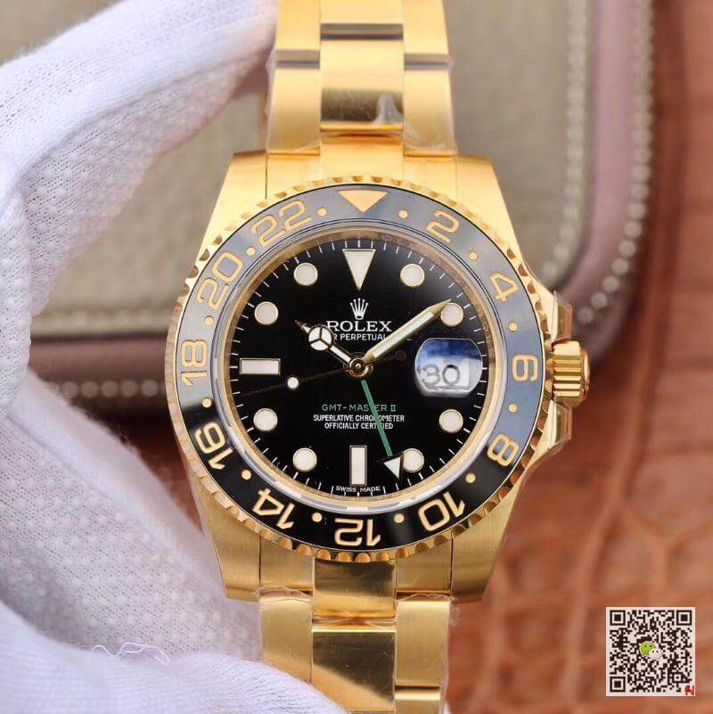 Best Replica Replica Rolex GMT Master II 116718 40mm EW Factory 1:1 Best Edition Swiss ETA2836 Black Dial - Colareps