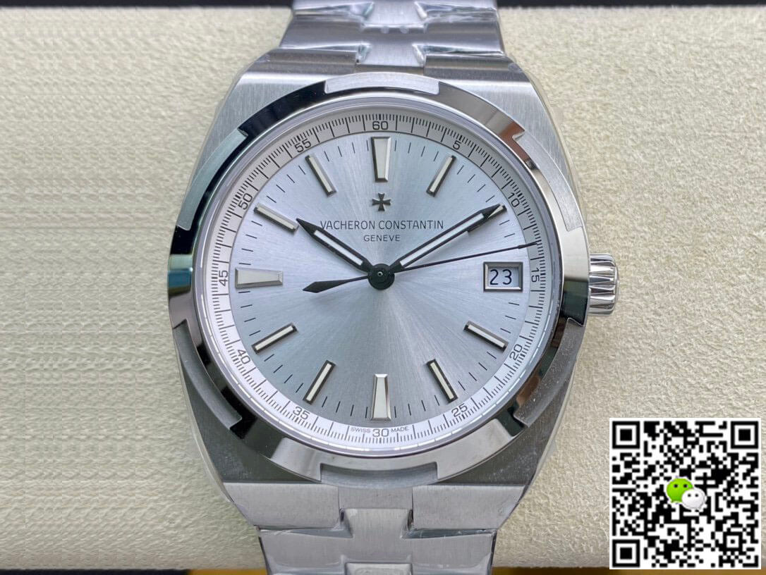 Best Replica Replica Vacheron Constantin Overseas 4500V/110A-B126 1:1 Best Edition 8F Factory Silvery White Dial - Colareps