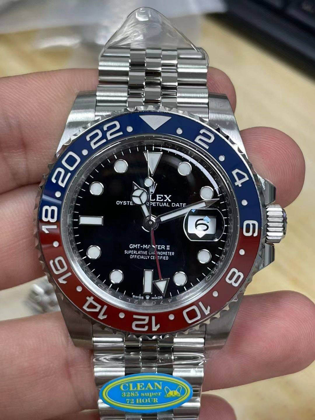 Best Replica Replica Rolex GMT Master II M126710BLRO-0001 1:1 Best Edition Clean Factory V2 Cola Circle - Colareps