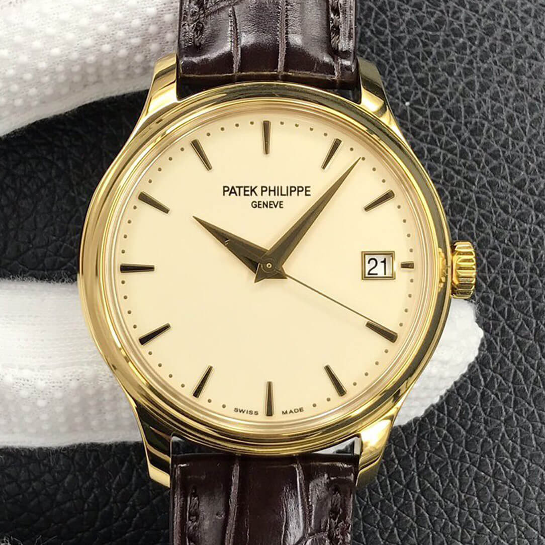 Best Replica Replica Patek Philippe Calatrava 5227J-001 1:1 Best Edition 3K Factory Yellow Gold - Colareps