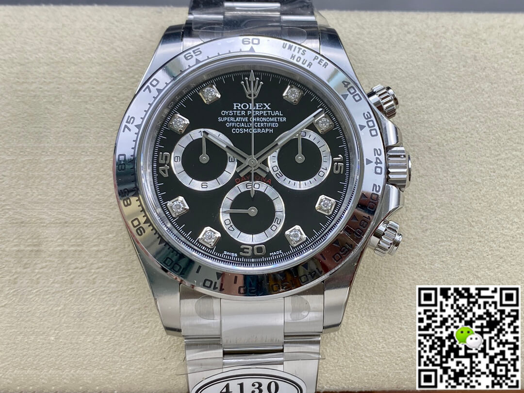Best Replica Replica Rolex Cosmograph Daytona M116509-0055 1:1 Best Edition Clean Factory Diamond Dial - Colareps