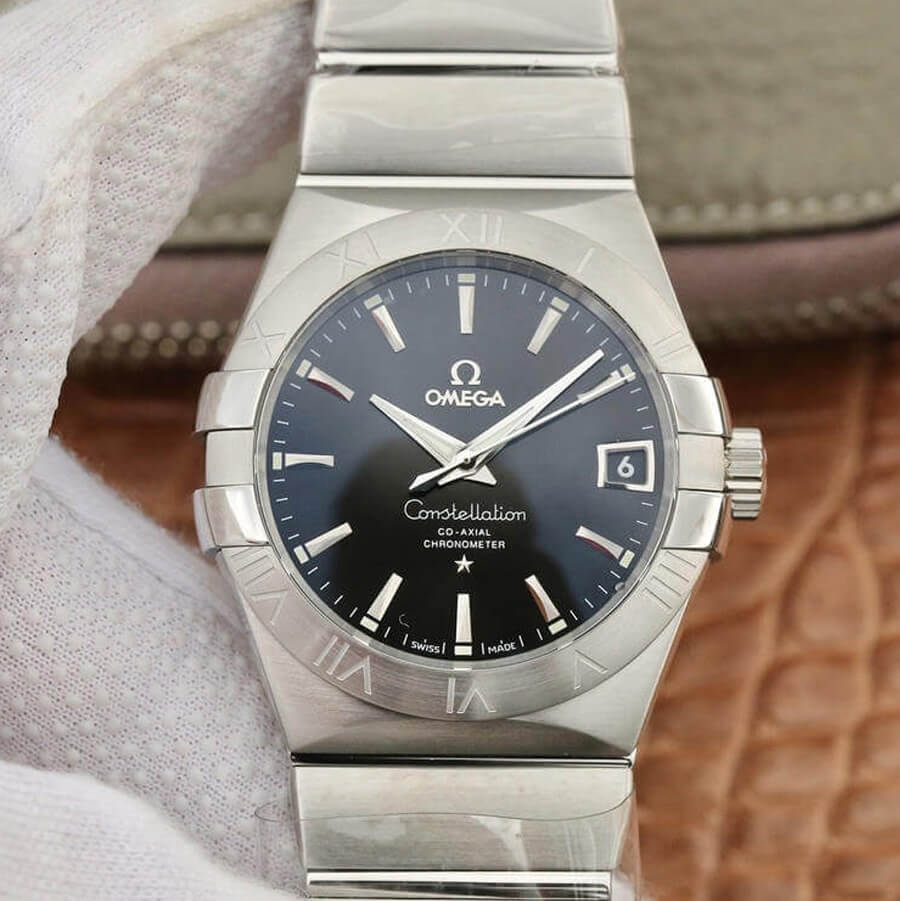 Best Replica Replica Omega Constellation 123.10.38.21.01.001 1:1 Best Edition VS Factory Black Dial - Colareps