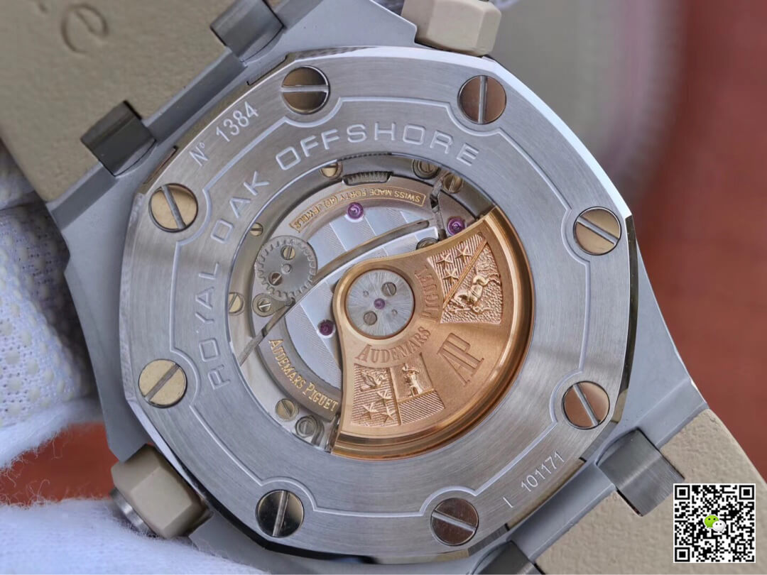 Best Replica Replica Audemars Piguet Royal Oak Offshore 15710ST.OO.A085CA.01 1:1 Best Edition JF Factory Beige Dial - Colareps