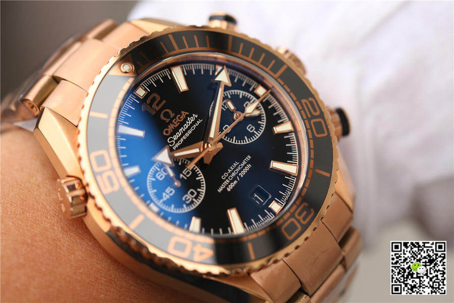 Best Replica Replica Omega Seamaster Ocean Universe Timing 232.63.46 1:1 Best Edition OM Factory Rose Gold - Colareps