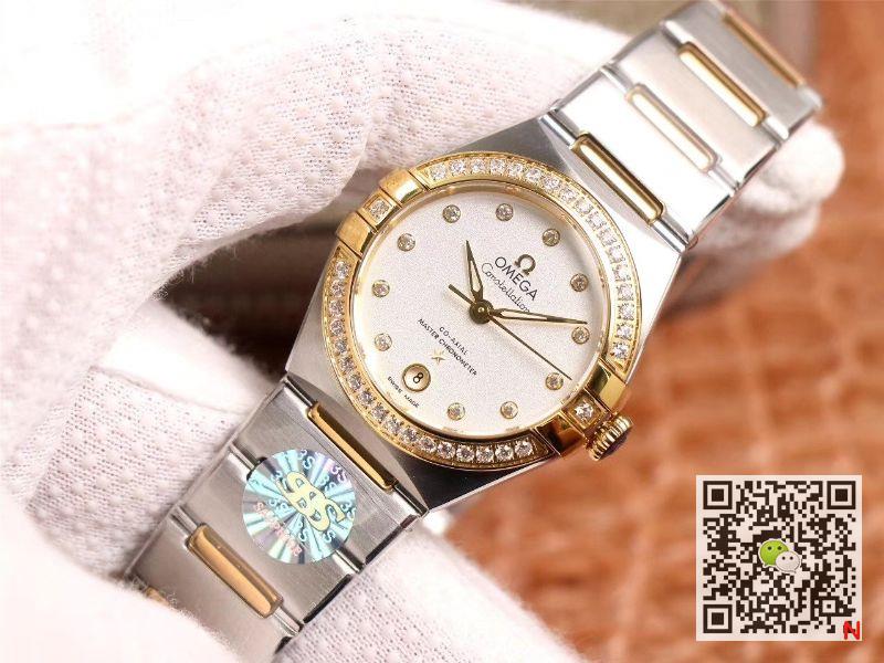 Best Replica Replica Omega Constellation 131.25.29.20.52.002 1:1 Best Edition 3S Factory V5 White dial Swiss NH05 - Colareps