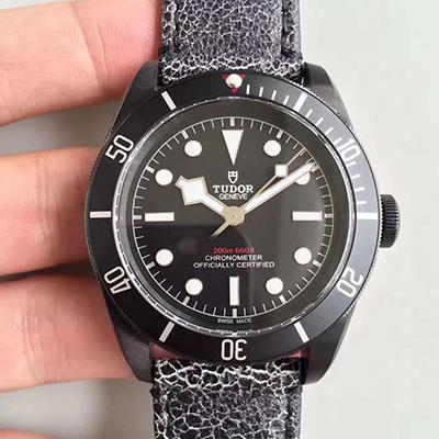 Best Replica TUDOR Replica Heritage Black Bay M79230DK-0004 ZF Factory 1:1 Best Edition Swiss ETA2824-2 Gray Distressed Leather Strap - Colareps