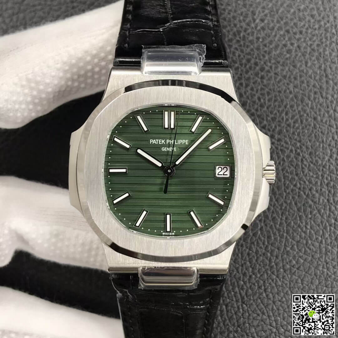 Best Replica Replica Patek Philippe Nautilus 5711/1A-014 1:1 Best Edition 3K Factory Olive Green Dial - Colareps