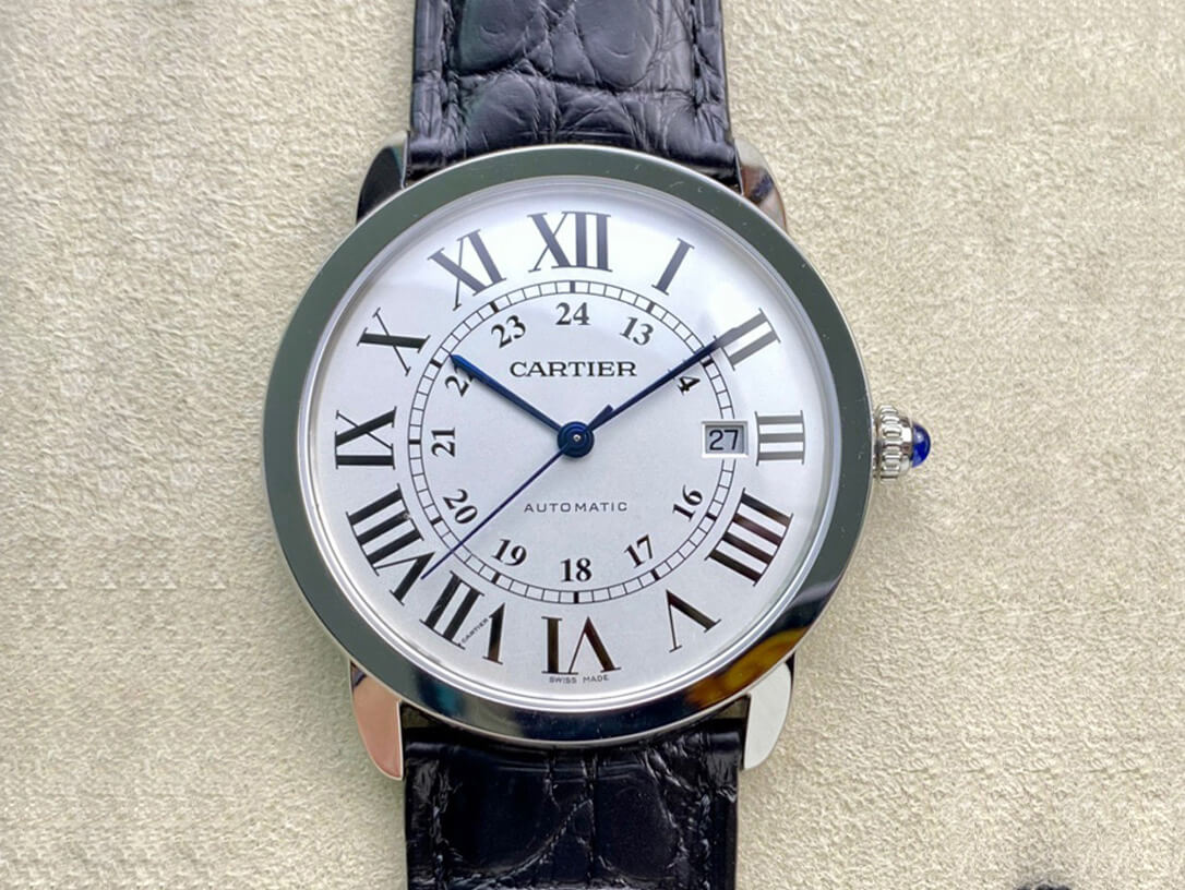 Best Replica Replica RONDE DE CARTIER W6701010 1:1 Best Edition AF Factory White Dial - Colareps