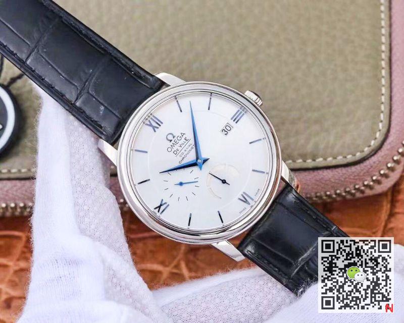Best Replica Replica Omega De Ville Series 424.53.40.21.04.001 ZF factory 1:1 Best Edition white dial Swiss Cal.2627 - Colareps