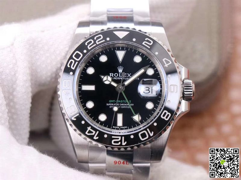 Best Replica Replica Rolex GMT Master II 116710LN-78200 1:1 Best Edition Noob Factory V11 Black Dial Swiss ETA3186 - Colareps