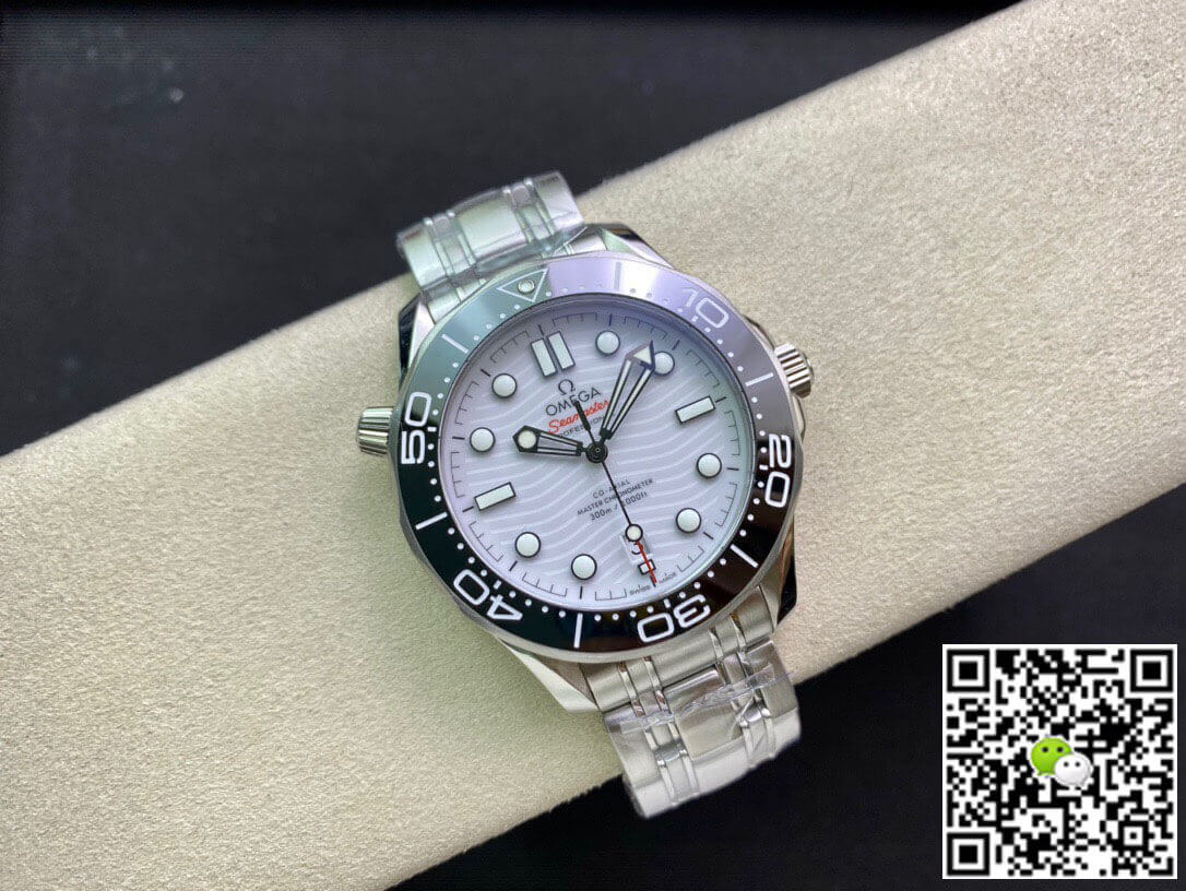Best Replica Replica Omega Seamaster Diver 300M 210.30.42.20.04.001 1:1 Best Edition OR Factory White Dial - Colareps