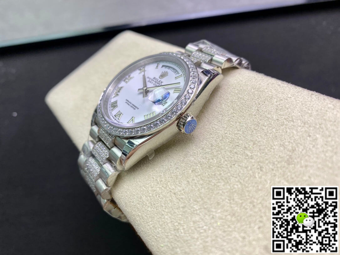 Best Replica Replica Rolex Day Date M128349RBR-0026 1:1 Best Edition EW Factory White Dial - Colareps