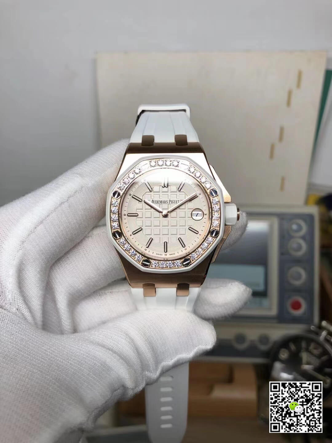 Best Replica Replica Audemars Piguet Royal Oak Offshore 67540OK.ZZ.A010CA.01 1:1 Best Edition 18k Rose Gold - Colareps