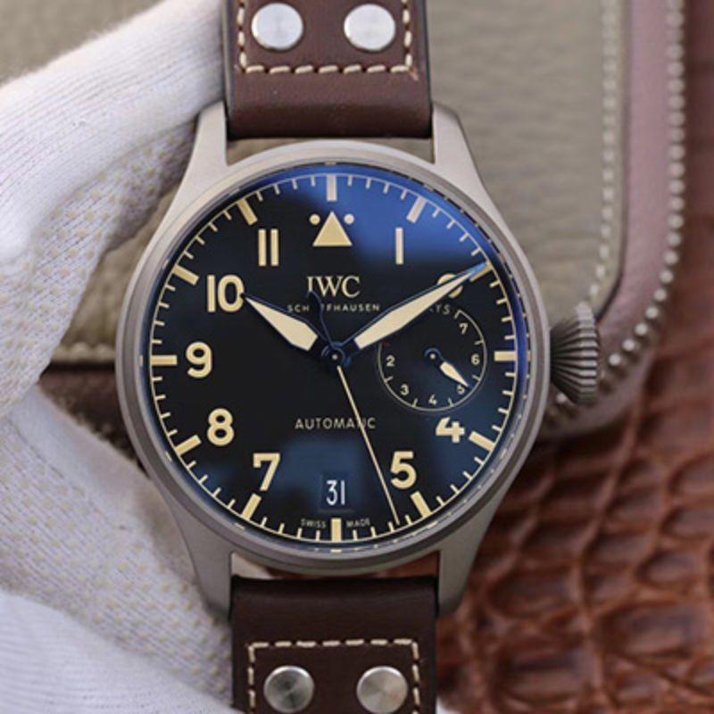 Best Replica Replica IWC Big Pilot IW501004 ZF Factory 1:1 Best Edition Swiss ETA51111 Black Dial - Colareps
