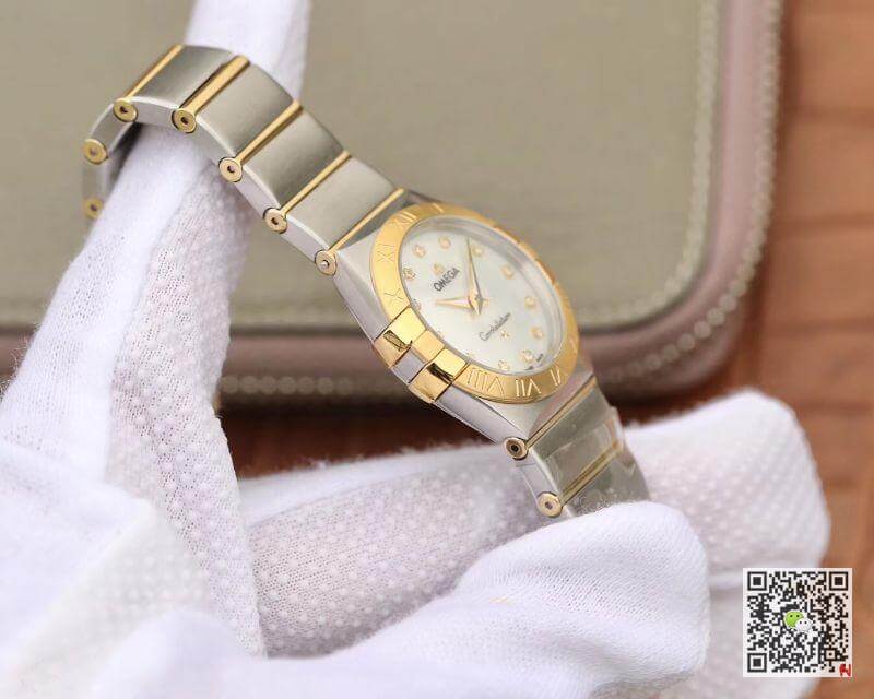 Best Replica Replica Omega Constellation 27mm Quartz Ladies 1371.71.00 TW Factory 1:1 Best Edition Swiss Eta Quartz 1376 - Colareps