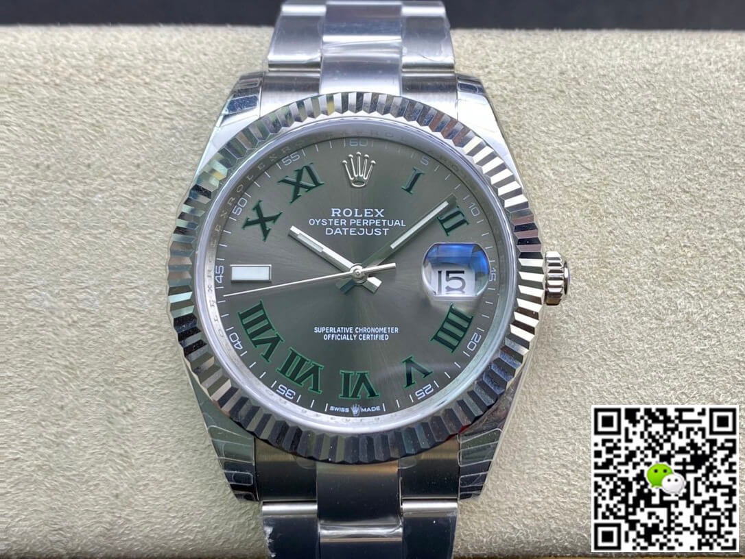 Best Replica Replica Rolex Datejust M126334-0021 41MM 1:1 Best Edition EW Factory Grey Dial - Colareps