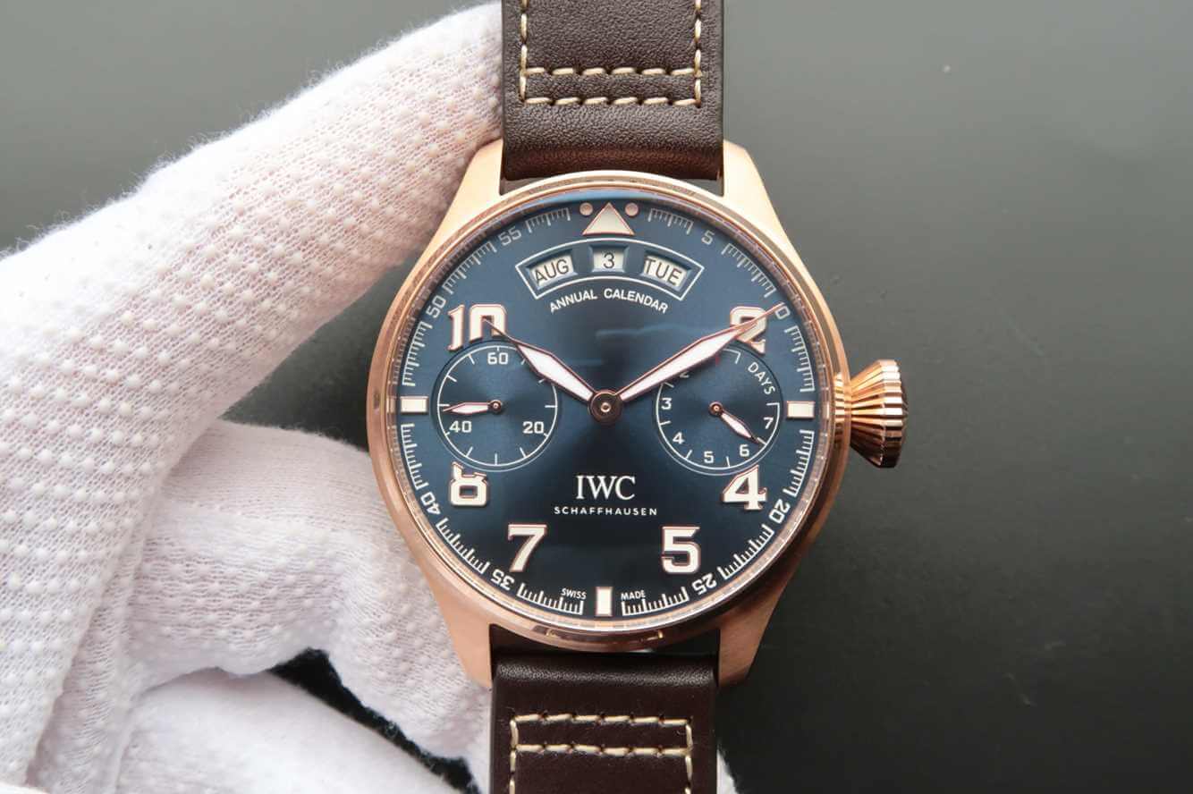 Best Replica Replica IWC Pilot IW502701 1:1 Best Edition ZF Factory Blue Dial - Colareps
