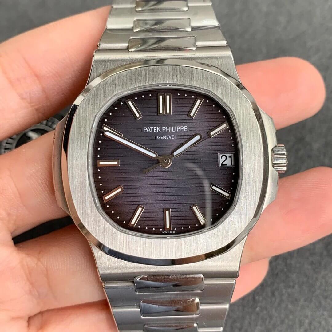 Best Replica Replica Patek Philippe Nautilus 5711 1:1 Best Edition PPF Factory V4 Gray Dial Swiss ETA324 - Colareps