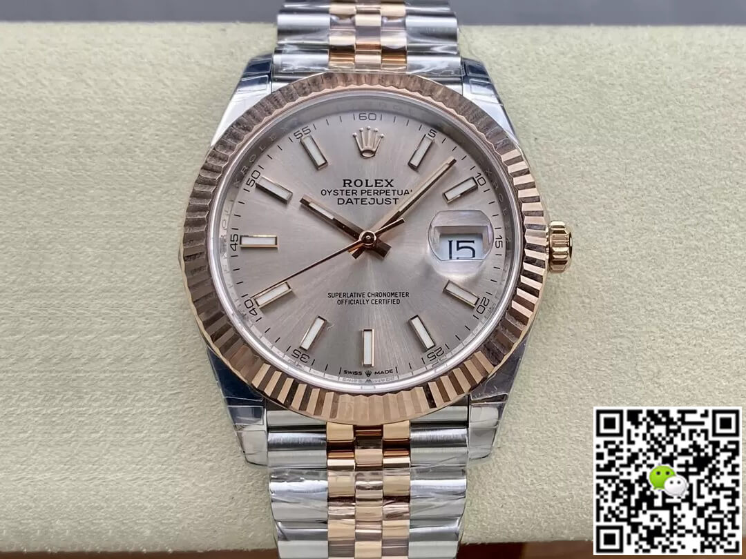 Best Replica Replica Rolex Datejust M126331-0010 1:1 Best Edition VS Factory Rose Gold - Colareps
