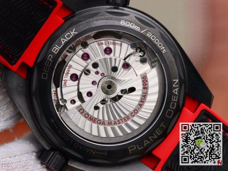 Best Replica Replica Omega Seamaster Planet Ocean 215.92.46.22.01.003 VS Factory 1:1 Best Edition Swiss ETA8906 Black Nylon Strap - Colareps