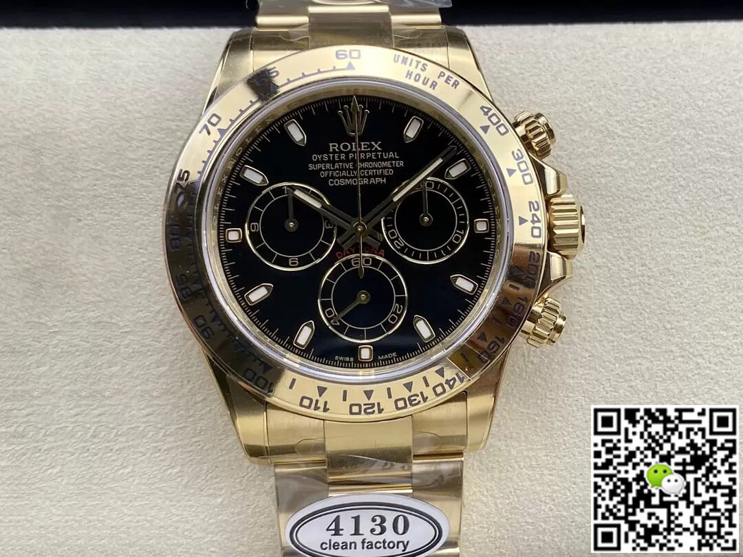 Best Replica Replica Rolex Cosmograph Daytona M116508-0004 1:1 Best Edition Clean Factory Black Dial - Colareps