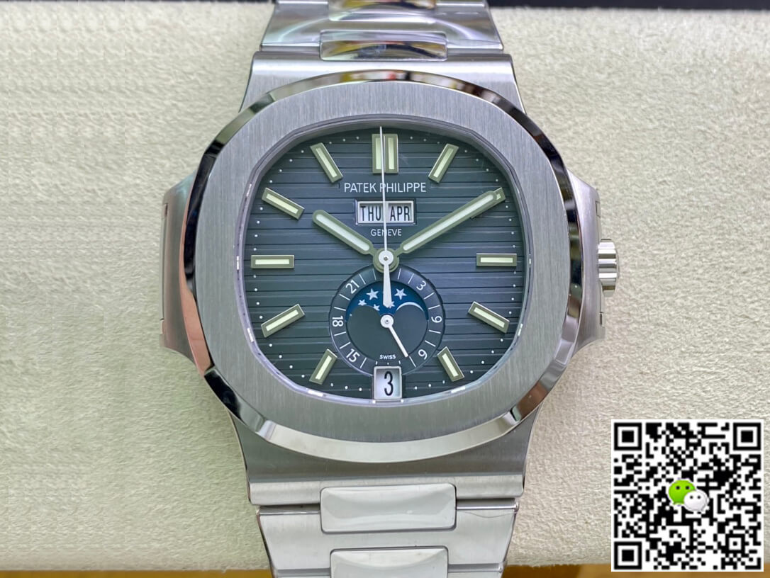 Best Replica Replica Patek Philippe Nautilus 5726/1A-014 1:1 Best Edition PPF Factory Blue Dial - Colareps