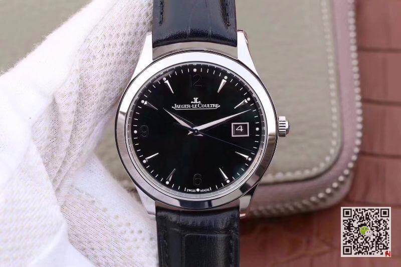 Best Replica Replica Jaeger-LeCoultre Master Control Date Q1548470 ZF Factory Mechanical Watches 1:1 Best Edition Swiss ETA899/1 Black dial - Colareps