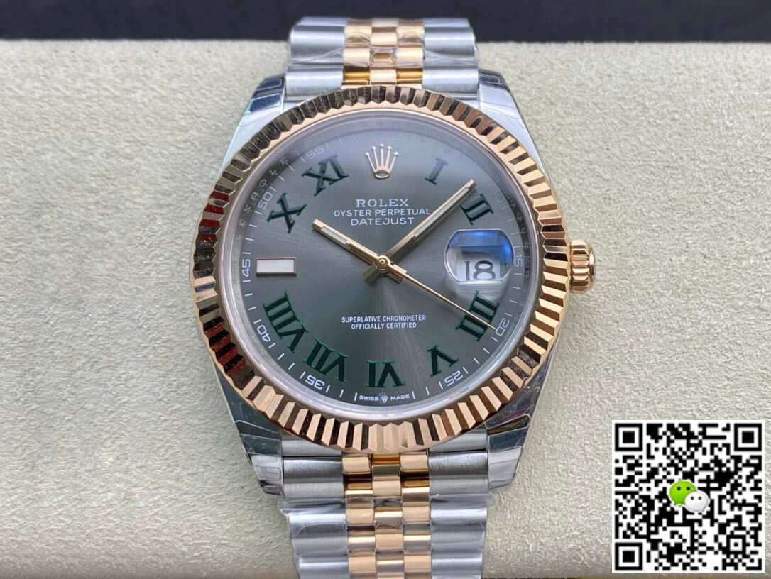 Best Replica Replica Rolex Datejust M126331-0016 1:1 Best Edition EW Factory Green Dial - Colareps
