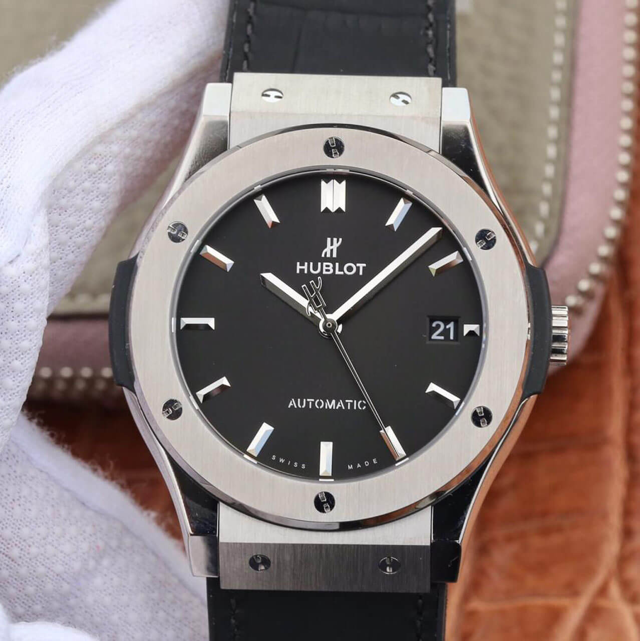 Best Replica Replica Hublot Classic Fusion 511.NX.1171.LR 1:1 Best Edition WWF Factory Black Dial - Colareps