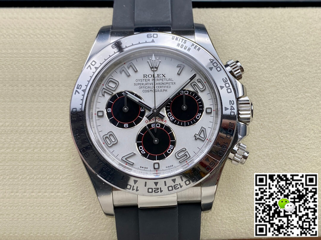 Best Replica Replica Rolex Cosmograph Daytona 116519 1:1 Best Edition Clean Factory Silvery White Dial - Colareps