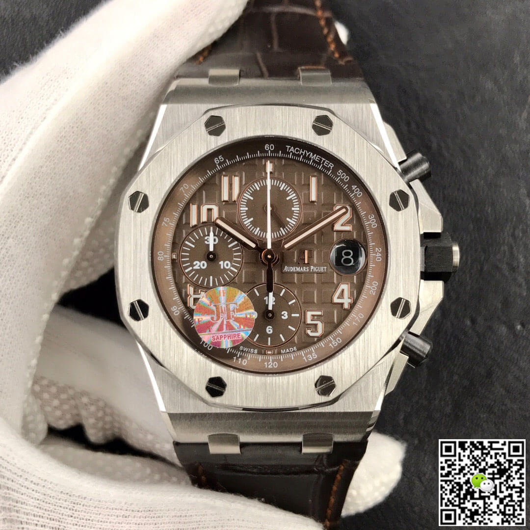 Best Replica Replica Audemars Piguet Royal Oak Offshore 26470ST.OO.A820CR.01 1:1 Best Edition JF Factory Brown Dial - Colareps