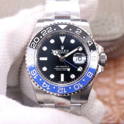 Best Replica Replica Rolex GMT Master II 116710BLNR-78200 1:1 Best Edition Noob Factory V11 Blue Needle Swiss ETA3186 - Colareps