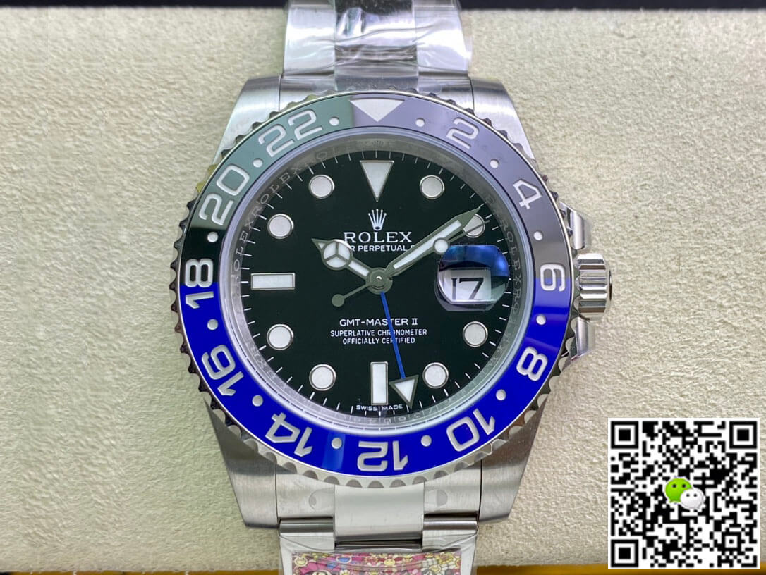 Best Replica Replica Rolex GMT Master II 116710BLNR-78200 1:1 Best Edition Clean Factory Black Dial - Colareps