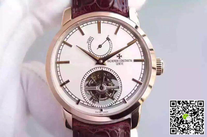 Best Replica Vacheron Constantin Replica Patrimony Traditionnelle Tourbillon 89000 1:1 Best Edition Swiss ETA2260 White Dial - Colareps