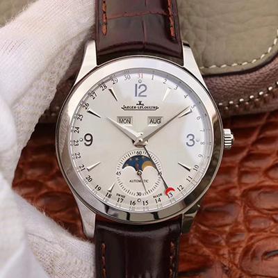 Best Replica Replica Jaeger-LeCoultre Master Calendar 1558420 OM factory 1:1 Best Edition Swiss ETA866 White dial - Colareps