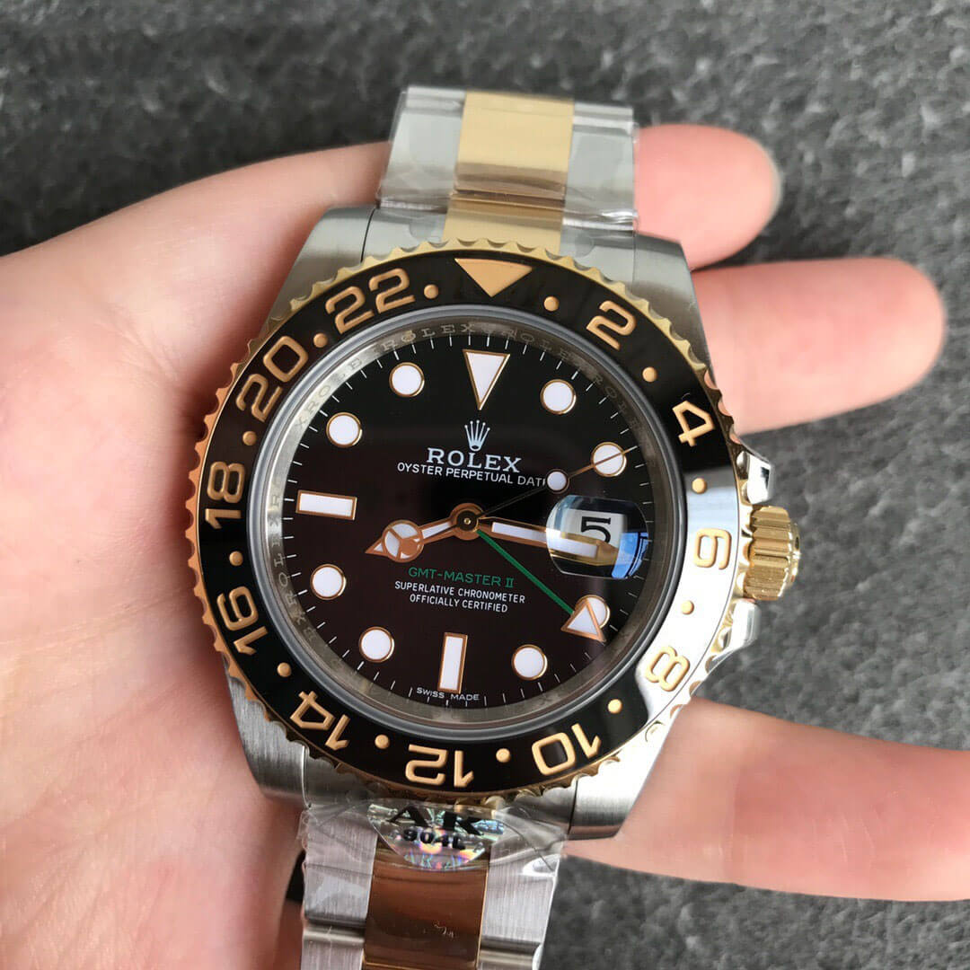 Best Replica Replica Rolex GMT Master II 116713-LN-78203 1:1 Best Edition AR Factory Black Dial - Colareps