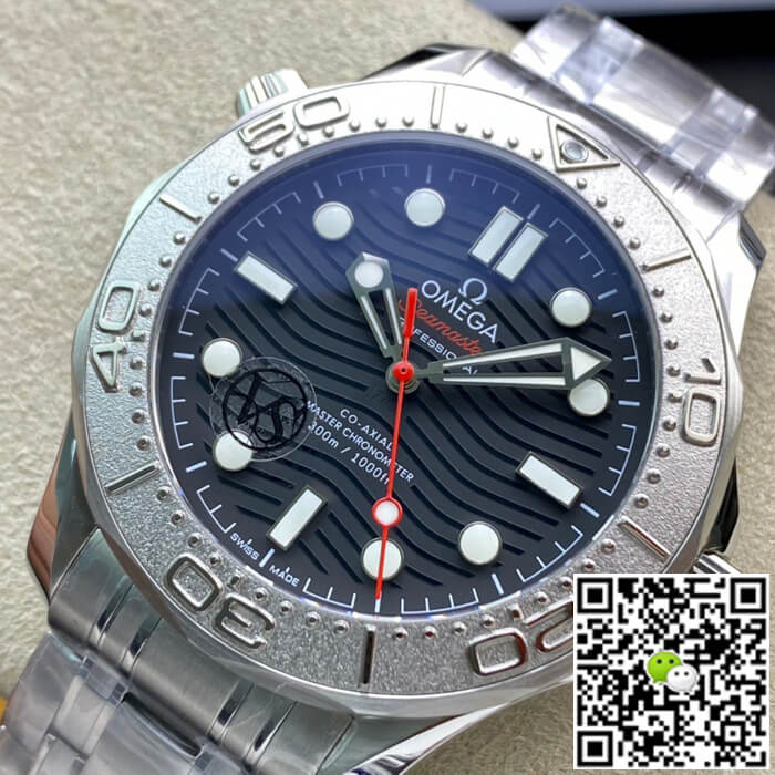 Best Replica Replica Omega Seamaster Diver 300M 210.30.42.20.01.002 1:1 Best Edition VS Factory Black Dial - Colareps