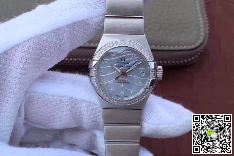 Best Replica Replica Omega Constellation Double Eagle Lady 27MM 3S Factory 1:1 Best Edition Swiss ETA8520 - Colareps