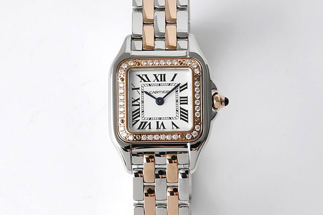 Best Replica Replica Panthere De Cartier W3PN0006 22MM 1:1 Best Edition BV Factory Diamond Bezel - Colareps