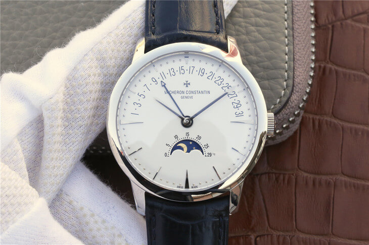 Best Replica Vacheron Constantin Replica Patrimony 4010U/000G-B330 1:1 Best Edition GS Factory White Dial - Colareps